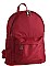 CANVAS SOLID COLOR BACKPACK