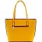 Lovely Bow Accent 2PC Tote SET