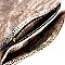 3-Compartment Distressed Envelope Clutch