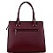 STRUCTURED COLOR BLOCK SIDE 2 IN 1 SATCHEL