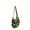 Crochet Knitted Flower Shoulder Bag Hobo