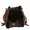 Fashion Suede 2-in-1 Shoulder Bag