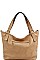 2IN1 STYLISH WOVEN FRONT SATCHEL WITH WALLET