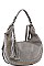 FASHION STYLISH EXPANDIBLE HOBO BAG WITH LONG STRAP