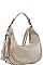 FASHION STYLISH EXPANDIBLE HOBO BAG WITH LONG STRAP