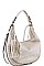 FASHION STYLISH EXPANDIBLE HOBO BAG WITH LONG STRAP
