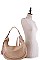FASHION STYLISH EXPANDIBLE HOBO BAG WITH LONG STRAP