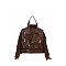 Motorcycle Jacket Fringe Backpack
