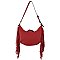 Motorcycle Jacket Fringe Shoulder Bag Hobo