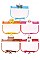 PACK OF 10 CUTE ANIMAL THEME KIDS FACE SHIELD