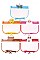 PACK OF 10 CUTE ANIMAL THEME KIDS FACE SHIELD