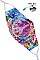 PACK OF 12 FASHION ASSORTED COLOR PEACE AND LOVE PRINT