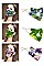 PACK OF 12 TIE DYE FASHION MASK