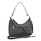 2-IN-1 Hobo Crossbody Shoulder Bag with Wallet