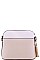 CUTE TWO COLOR MATCH CROSSBODY BAG