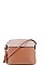 CUTE TWO COLOR MATCH CROSSBODY BAG