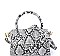 MODERN SNAKE PATTERN PRINT MINI BAG