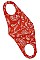 PACK OF 12 ASSORTED COLOR PAISLEY PRINT DUST PROOF WASHABLE MASK