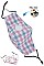 PACK OF 12 CLASSIC ASSORTED COLOR PLAID