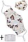 PACK OF 12 ASSORTED COLOR DUST PROOF KIDS RESPIRATOR MASK