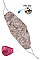 PACK OF 12 CLASSY ASSORTED COLOR SEQUIN ACCENT