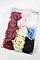 Pack of 12 (pieces) Assorted Rose Corsage Hair Pin