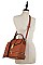 2in1 Chic Stylish Buckled Fashion Backpack JYMA-3016CS