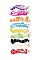 PACK OF 12 TRENDY PEARL BEAD ASSORTED COLOR MASK LANYARD