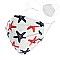 STARFISH PRINT UNISEX MASK W/ FILTER POCKET