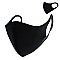 FASHION COMFORTABLE EARLOOP BLACK UNISEX MASK