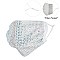 RHINESTONE BLING MASK W/ FILTER POCKET & ADJUSTABLE