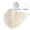 Filter Pocket & Adjustable Elastic Ear Strap Bling Mask