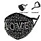 Chic Love Rhinestone Bling Mask