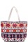 AZTEC PATTERN TOTE BAG