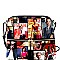 Michelle Obama Handbags Tassel Accent Cross Body