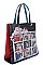 Nicole Lee LONG STRAPPED MY CLOSET PRINT TOTE BAG