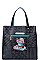 Nicole Lee LONG STRAPPED MY CLOSET PRINT TOTE BAG