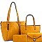 4 IN 1 SHOPPER TOTE WALLET SET