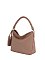 Braided Top Handle Shoulder Bag