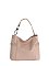 Hook Top Handle Shoulder Bag with Guitar Strap
