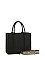 Calin Weaving Detailed Satchel
