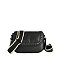 Laser Cut Printed Flap Crossbody Bag