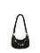 Braided Strap Decorative Shoulder Bag