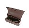 Charm Chain Flap Satchel