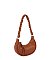 Braided Handle Shoulder Bag
