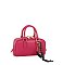 Bag Charm Top Handle Boston Bag