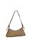 Faux Suede Shoulder Bag
