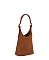 Suede Bucket Shoulder Bag