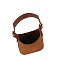 Suede Bucket Shoulder Bag