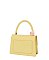 Bag Charm Braided Top Handle Flap Satchel